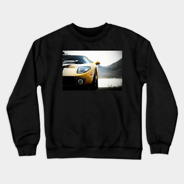 Ford GT 2006 the gt40 or gt50 new version close up nose Crewneck Sweatshirt by Guntah